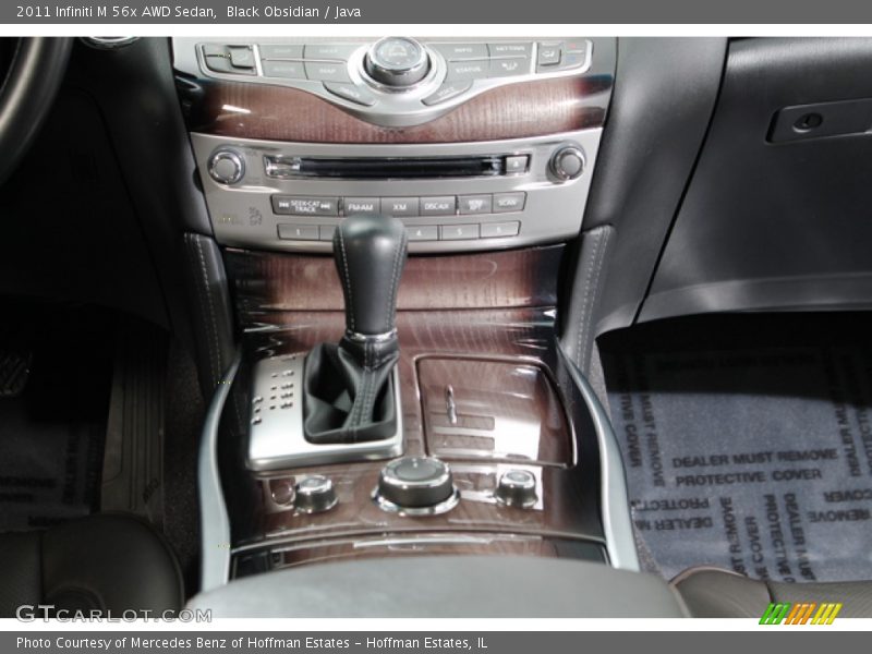  2011 M 56x AWD Sedan 7 Speed ASC Automatic Shifter