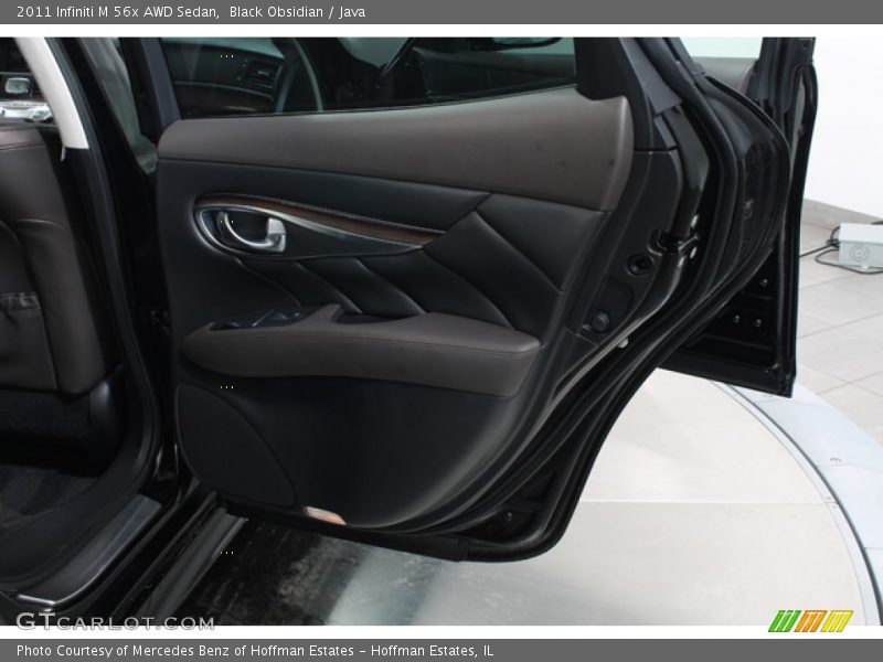 Black Obsidian / Java 2011 Infiniti M 56x AWD Sedan