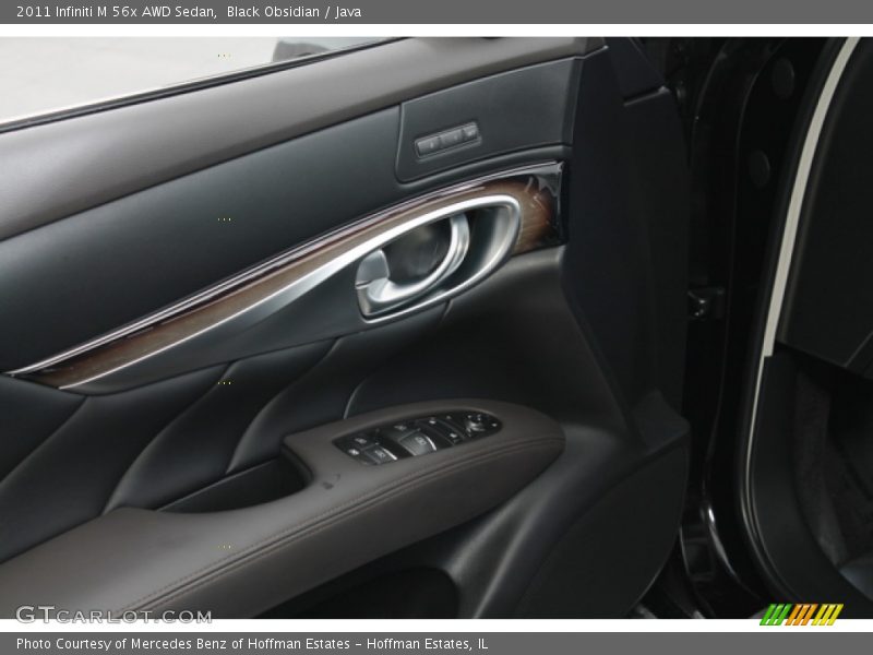 Controls of 2011 M 56x AWD Sedan