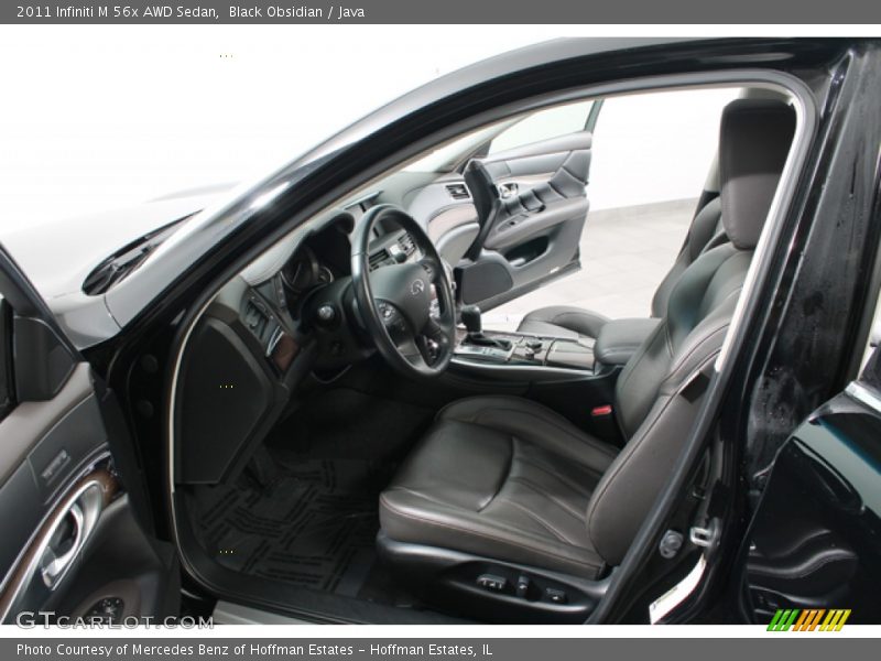  2011 M 56x AWD Sedan Java Interior