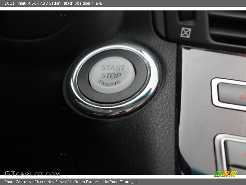 Controls of 2011 M 56x AWD Sedan