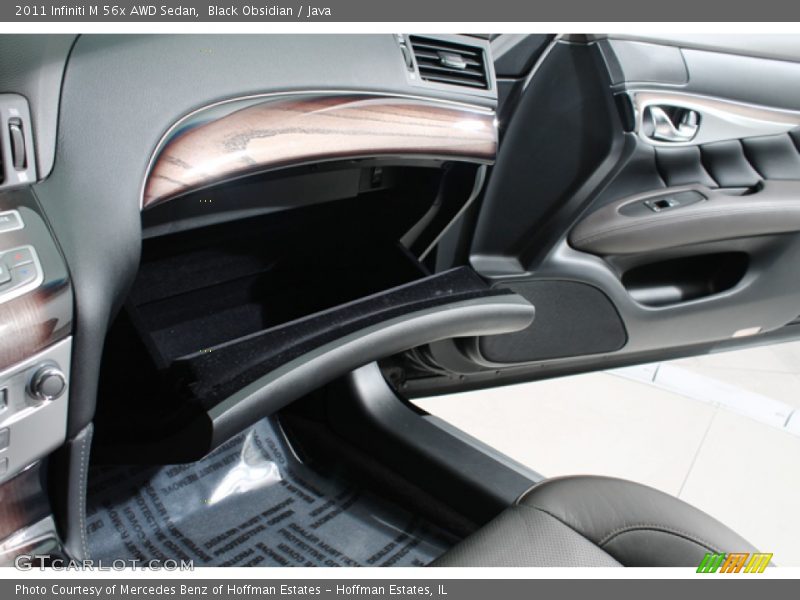 Black Obsidian / Java 2011 Infiniti M 56x AWD Sedan