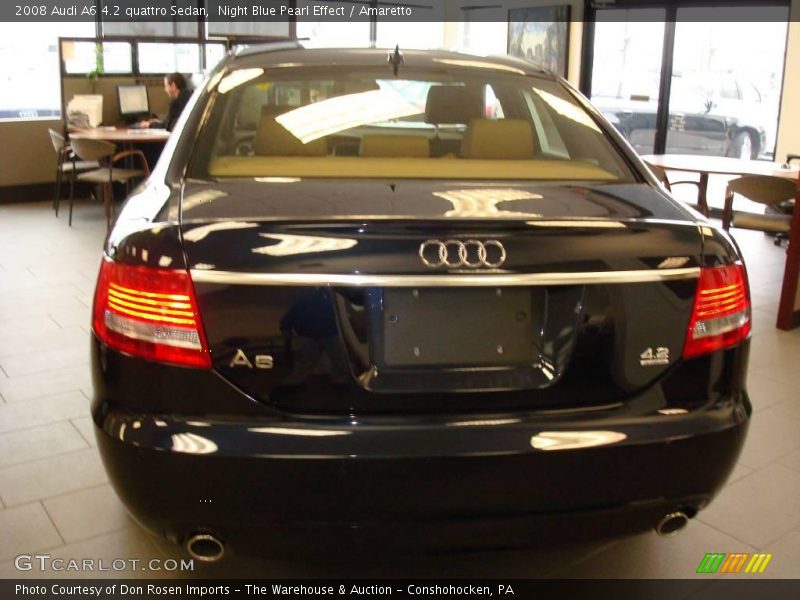 Night Blue Pearl Effect / Amaretto 2008 Audi A6 4.2 quattro Sedan