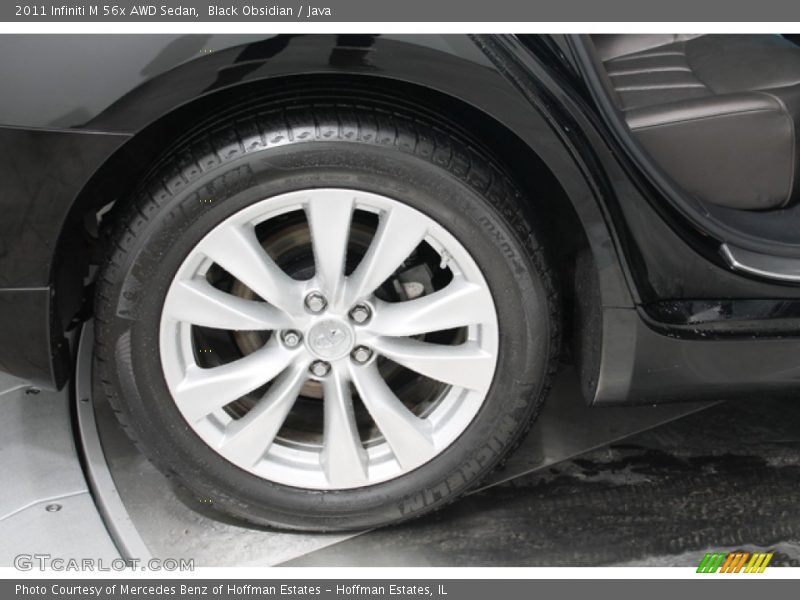 Black Obsidian / Java 2011 Infiniti M 56x AWD Sedan