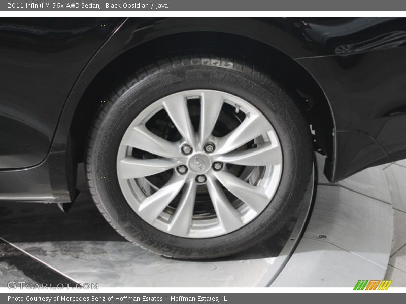 Black Obsidian / Java 2011 Infiniti M 56x AWD Sedan