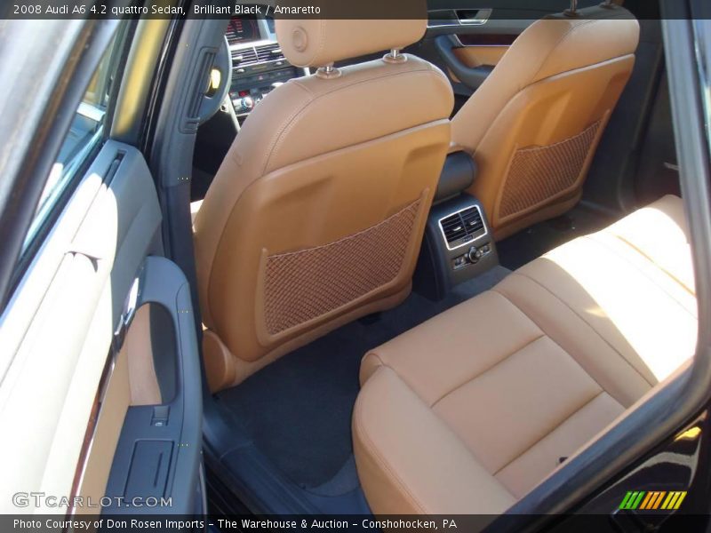 Brilliant Black / Amaretto 2008 Audi A6 4.2 quattro Sedan