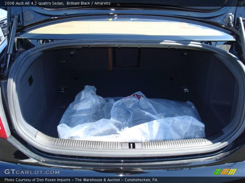 Brilliant Black / Amaretto 2008 Audi A6 4.2 quattro Sedan