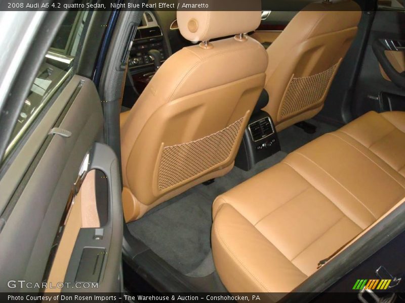 Night Blue Pearl Effect / Amaretto 2008 Audi A6 4.2 quattro Sedan