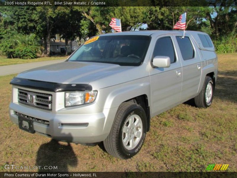 Billet Silver Metallic / Graphite 2006 Honda Ridgeline RTL