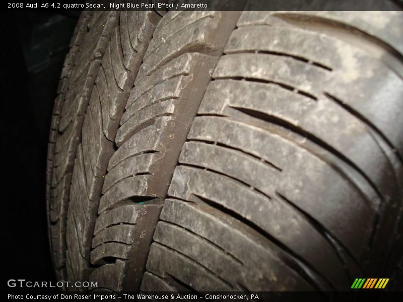 Night Blue Pearl Effect / Amaretto 2008 Audi A6 4.2 quattro Sedan