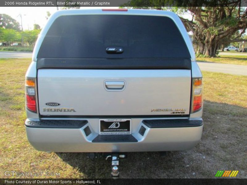 Billet Silver Metallic / Graphite 2006 Honda Ridgeline RTL