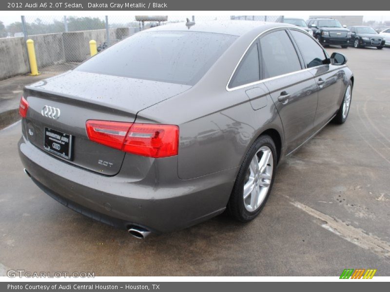 Dakota Gray Metallic / Black 2012 Audi A6 2.0T Sedan