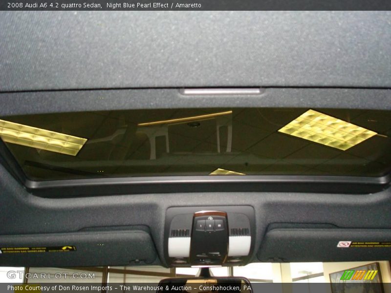 Night Blue Pearl Effect / Amaretto 2008 Audi A6 4.2 quattro Sedan
