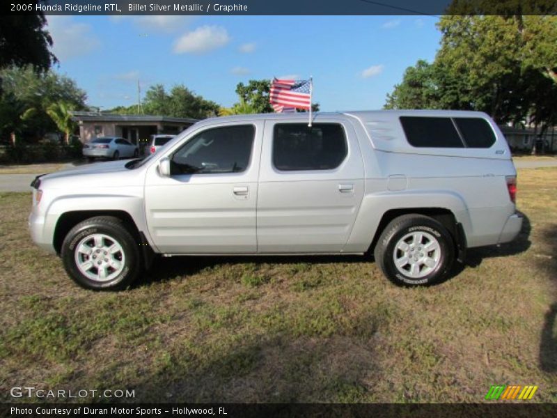 Billet Silver Metallic / Graphite 2006 Honda Ridgeline RTL