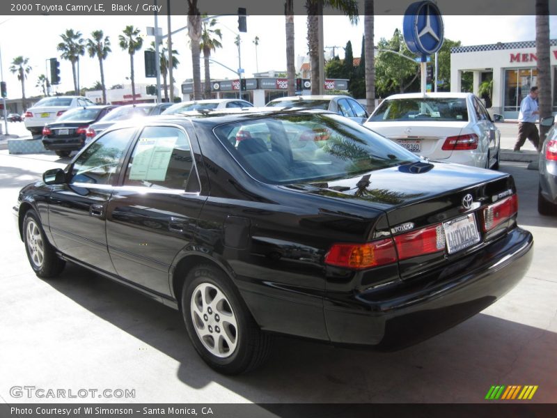 Black / Gray 2000 Toyota Camry LE