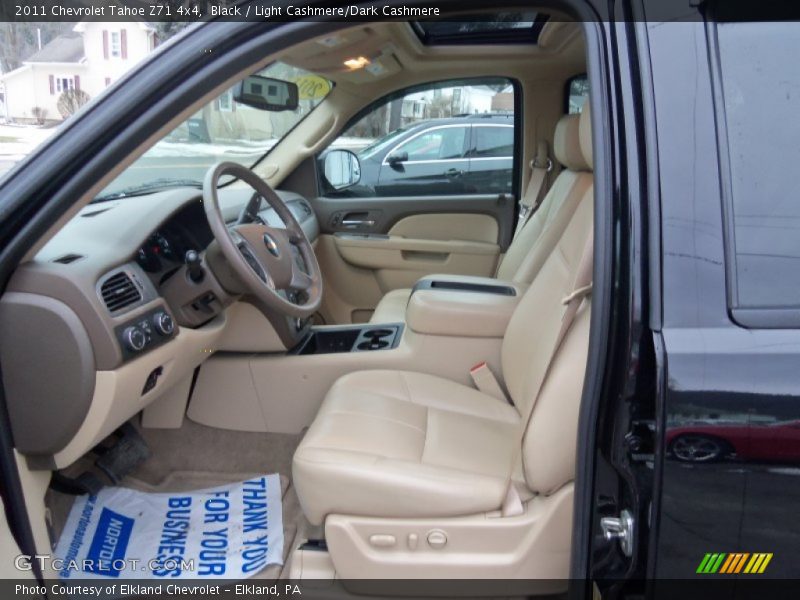 Black / Light Cashmere/Dark Cashmere 2011 Chevrolet Tahoe Z71 4x4