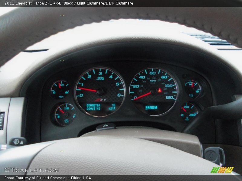 Black / Light Cashmere/Dark Cashmere 2011 Chevrolet Tahoe Z71 4x4
