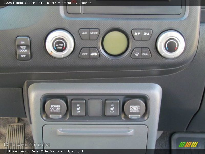 Billet Silver Metallic / Graphite 2006 Honda Ridgeline RTL