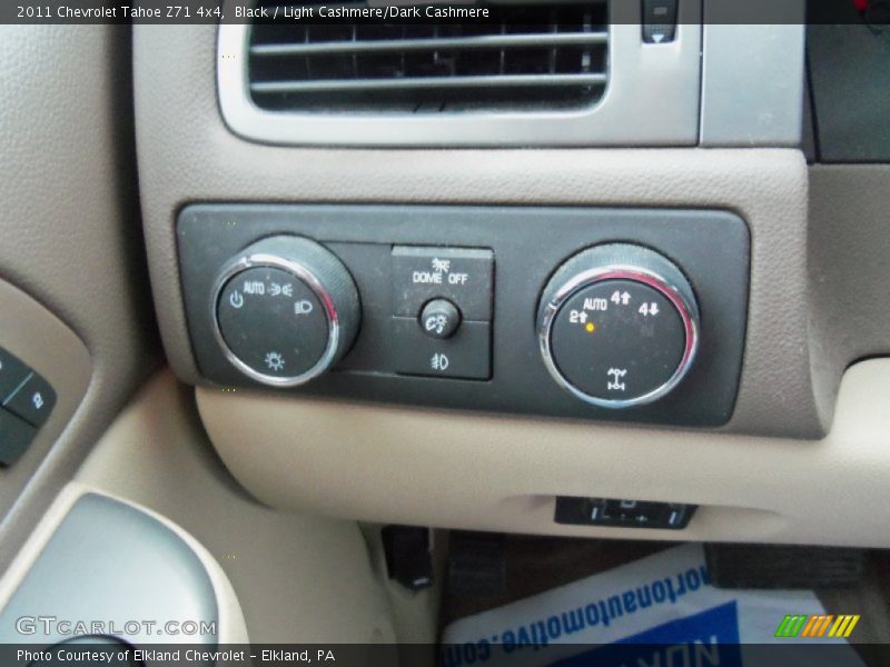Black / Light Cashmere/Dark Cashmere 2011 Chevrolet Tahoe Z71 4x4