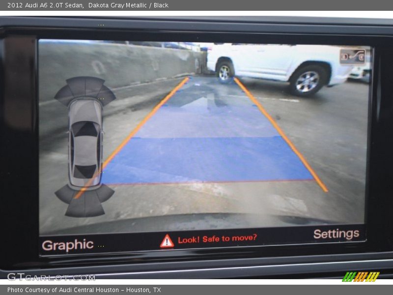 Dakota Gray Metallic / Black 2012 Audi A6 2.0T Sedan