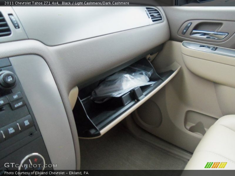 Black / Light Cashmere/Dark Cashmere 2011 Chevrolet Tahoe Z71 4x4