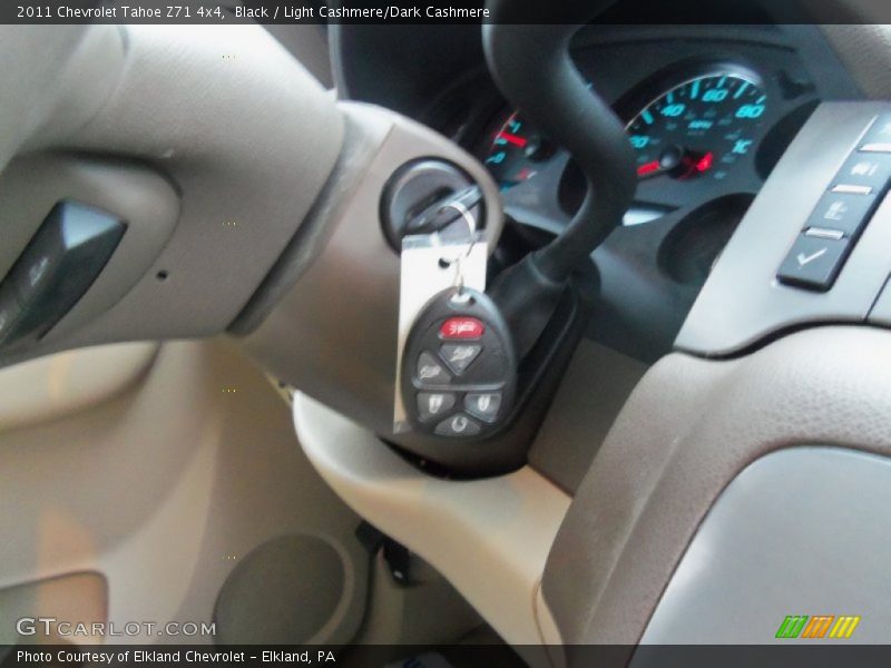 Black / Light Cashmere/Dark Cashmere 2011 Chevrolet Tahoe Z71 4x4