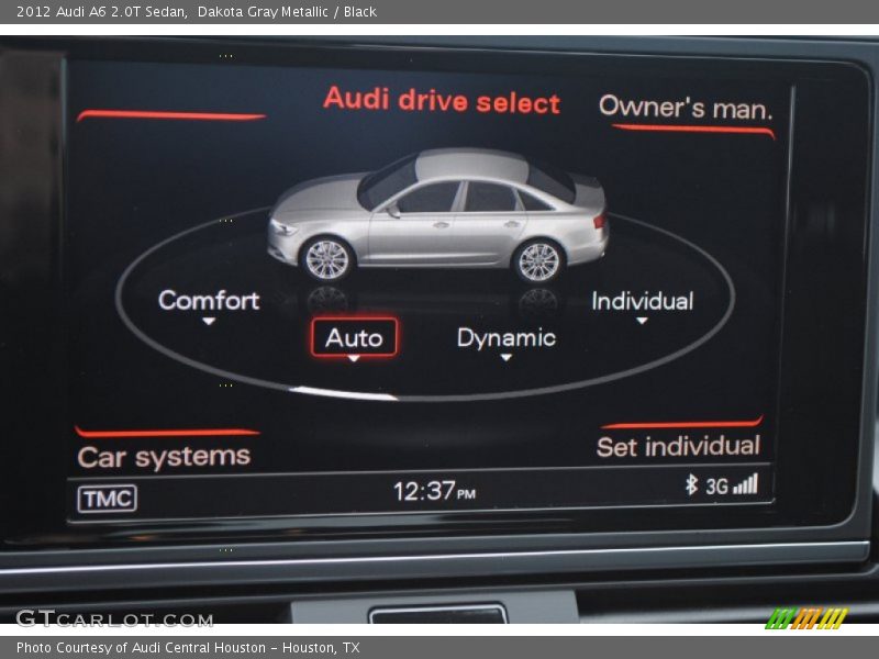 Dakota Gray Metallic / Black 2012 Audi A6 2.0T Sedan