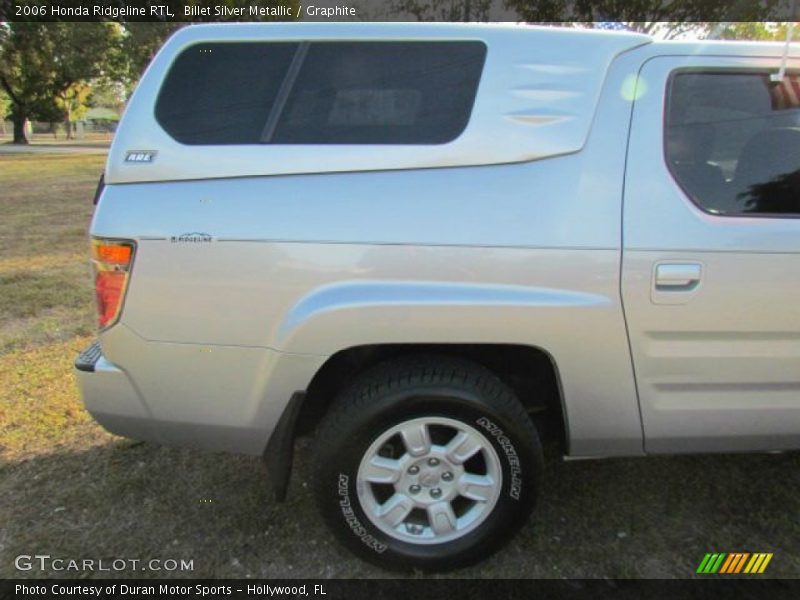 Billet Silver Metallic / Graphite 2006 Honda Ridgeline RTL