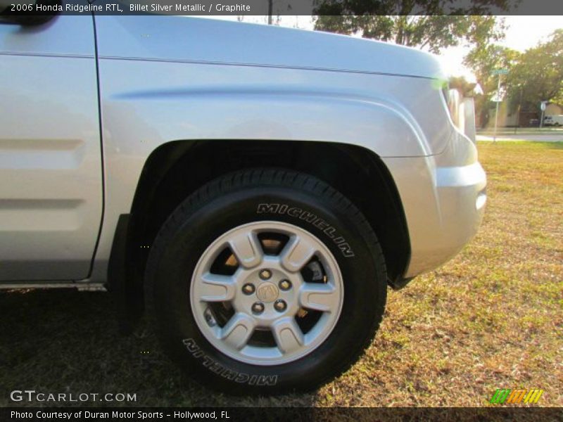 Billet Silver Metallic / Graphite 2006 Honda Ridgeline RTL