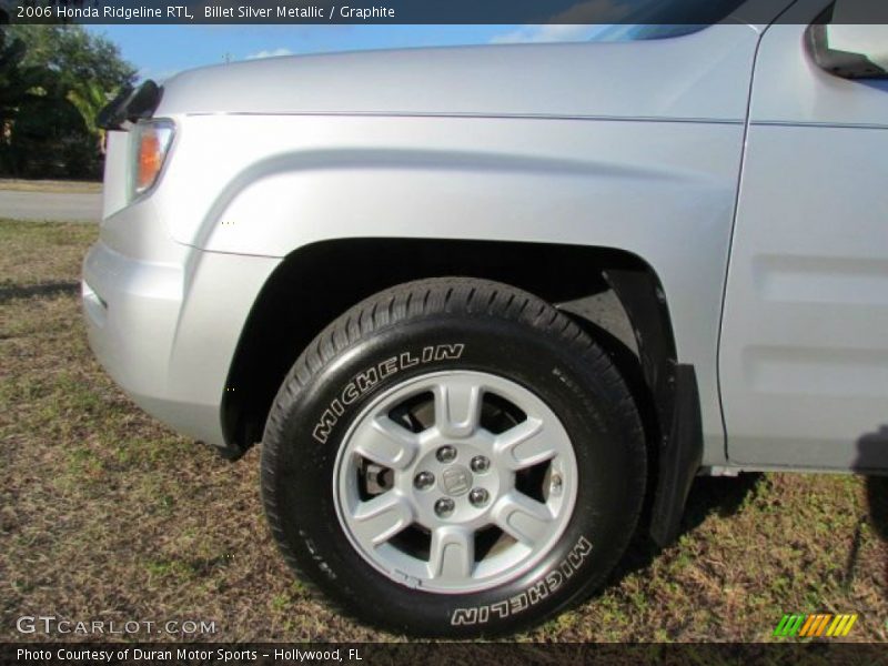 Billet Silver Metallic / Graphite 2006 Honda Ridgeline RTL