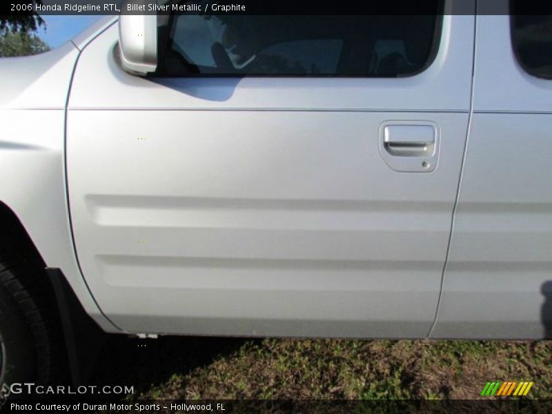 Billet Silver Metallic / Graphite 2006 Honda Ridgeline RTL