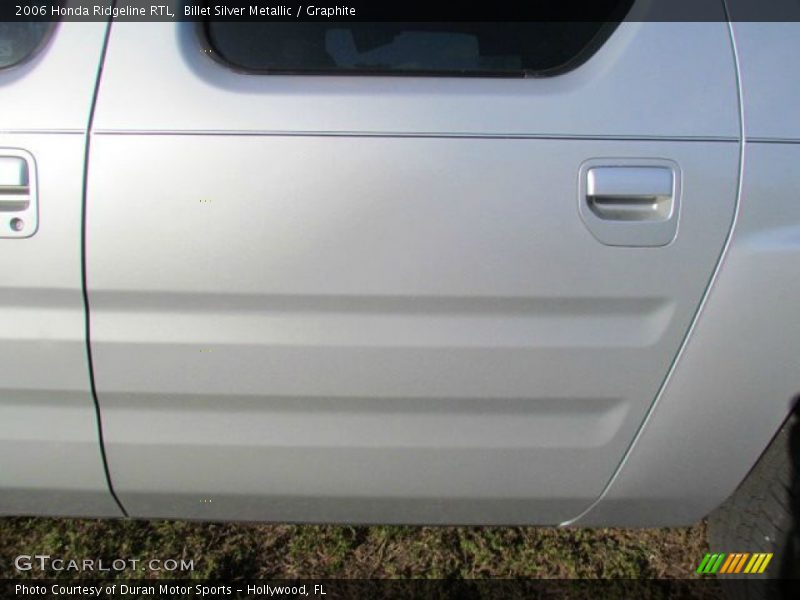 Billet Silver Metallic / Graphite 2006 Honda Ridgeline RTL