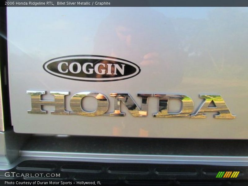 Billet Silver Metallic / Graphite 2006 Honda Ridgeline RTL