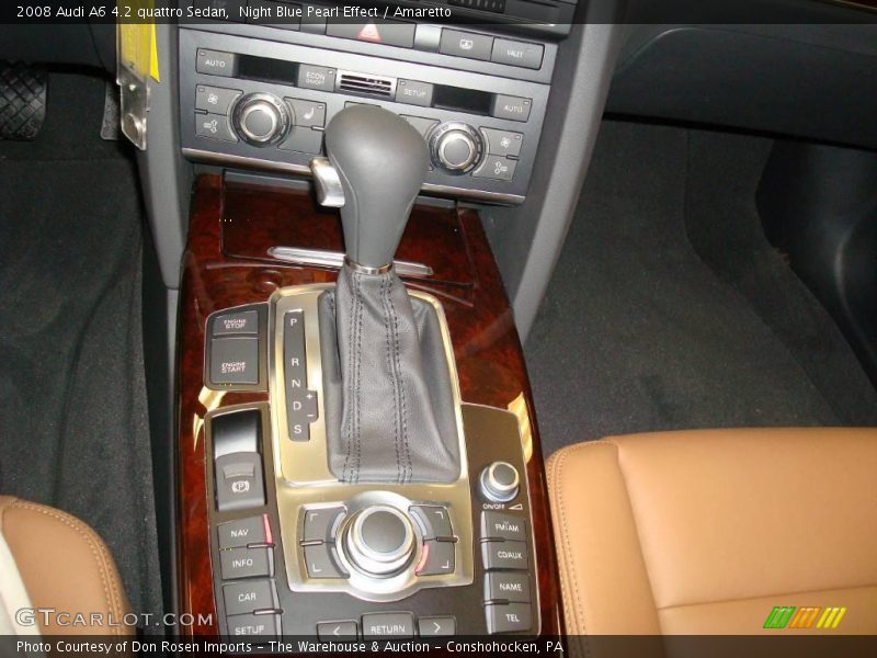 Night Blue Pearl Effect / Amaretto 2008 Audi A6 4.2 quattro Sedan