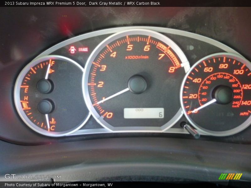 Dark Gray Metallic / WRX Carbon Black 2013 Subaru Impreza WRX Premium 5 Door