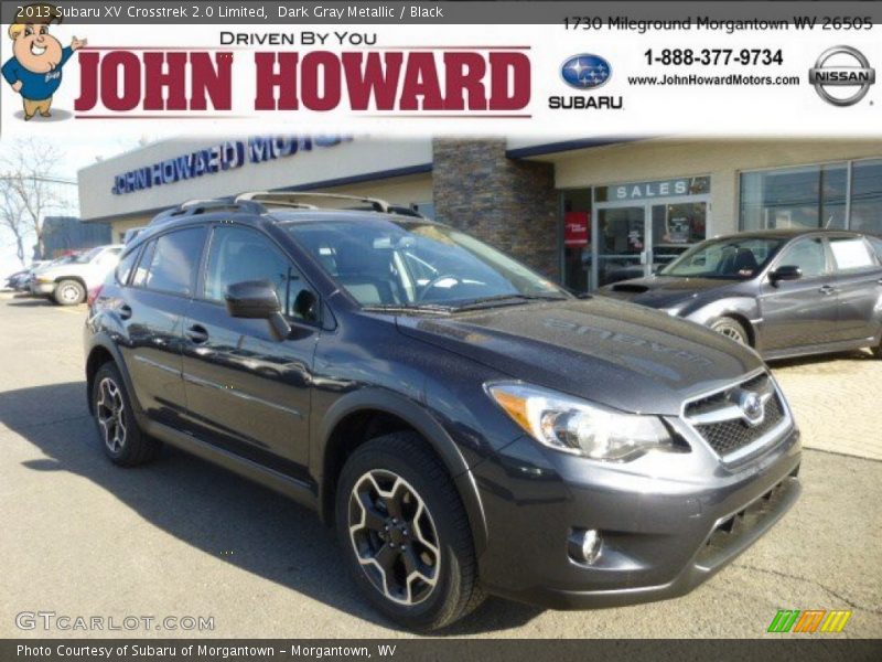 Dark Gray Metallic / Black 2013 Subaru XV Crosstrek 2.0 Limited