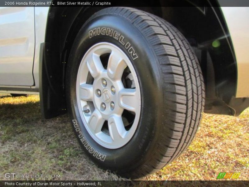 Billet Silver Metallic / Graphite 2006 Honda Ridgeline RTL