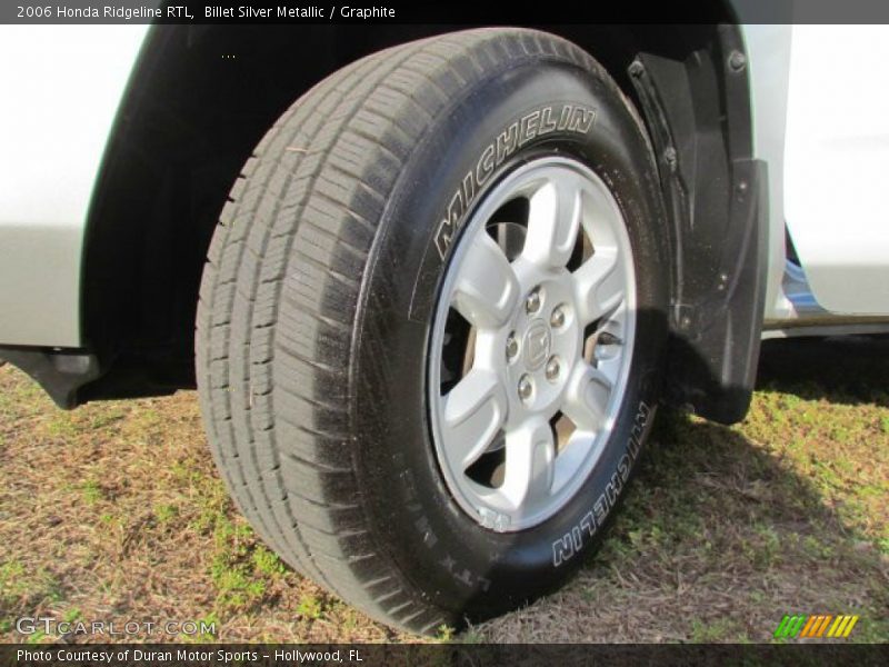 Billet Silver Metallic / Graphite 2006 Honda Ridgeline RTL