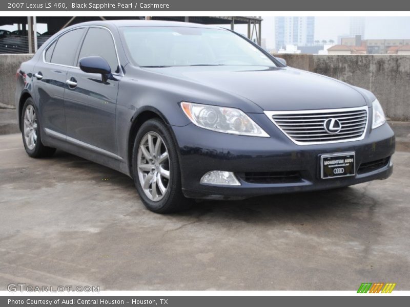 Black Sapphire Pearl / Cashmere 2007 Lexus LS 460