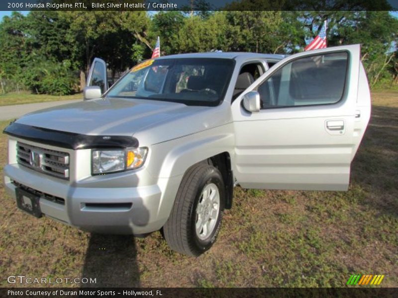 Billet Silver Metallic / Graphite 2006 Honda Ridgeline RTL