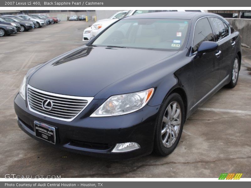 Black Sapphire Pearl / Cashmere 2007 Lexus LS 460