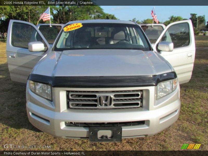Billet Silver Metallic / Graphite 2006 Honda Ridgeline RTL