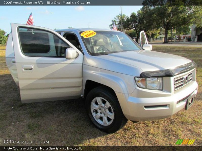 Billet Silver Metallic / Graphite 2006 Honda Ridgeline RTL