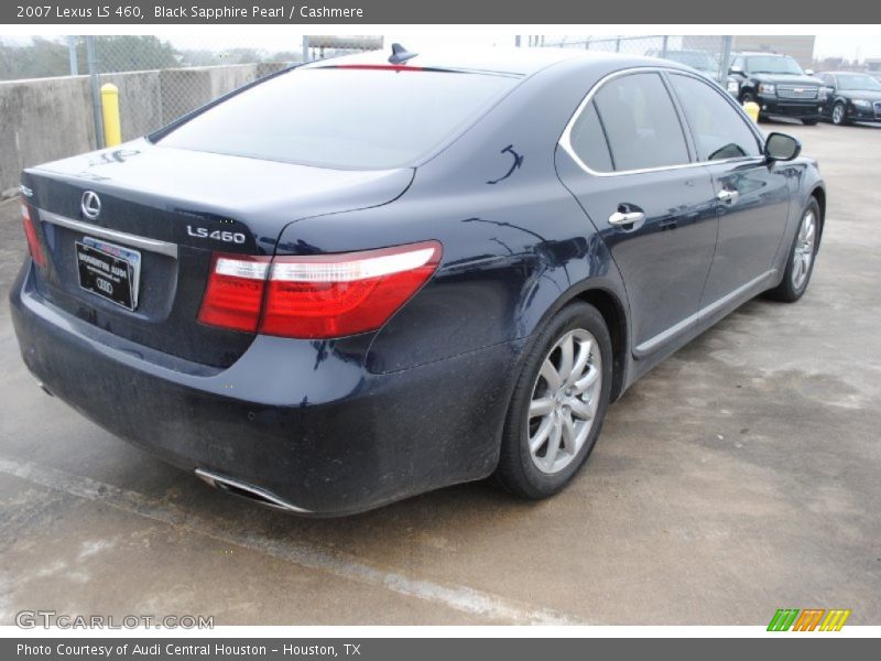 Black Sapphire Pearl / Cashmere 2007 Lexus LS 460