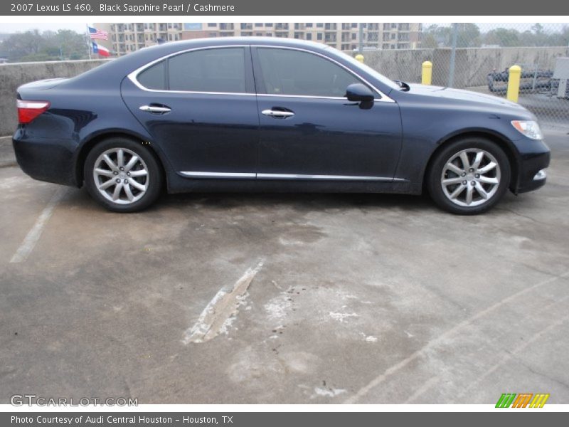 Black Sapphire Pearl / Cashmere 2007 Lexus LS 460