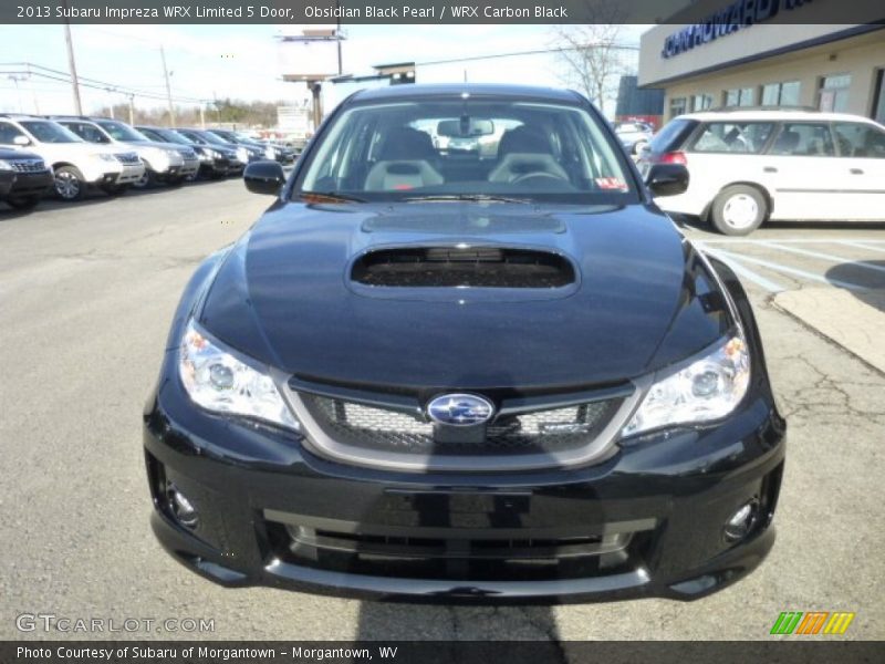 Obsidian Black Pearl / WRX Carbon Black 2013 Subaru Impreza WRX Limited 5 Door