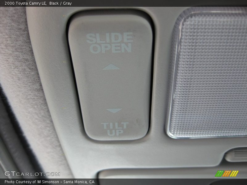 Black / Gray 2000 Toyota Camry LE