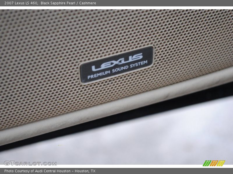 Audio System of 2007 LS 460