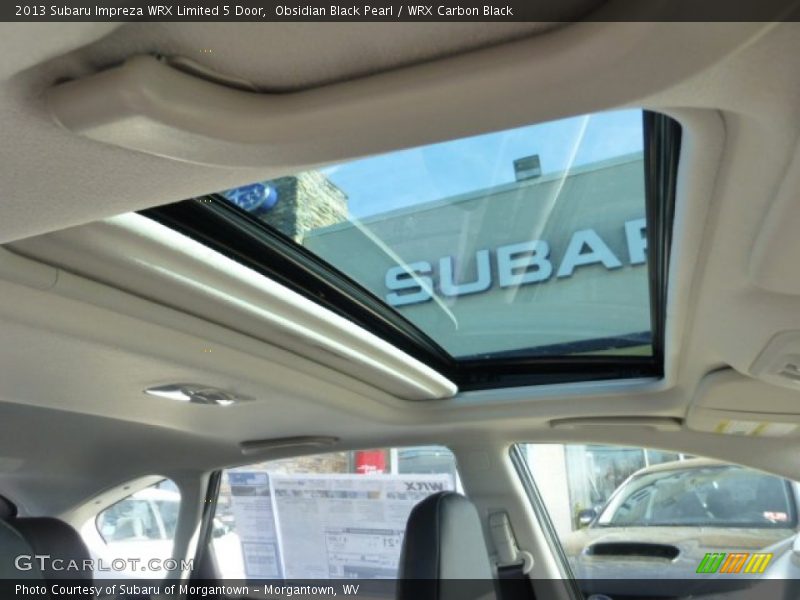 Obsidian Black Pearl / WRX Carbon Black 2013 Subaru Impreza WRX Limited 5 Door