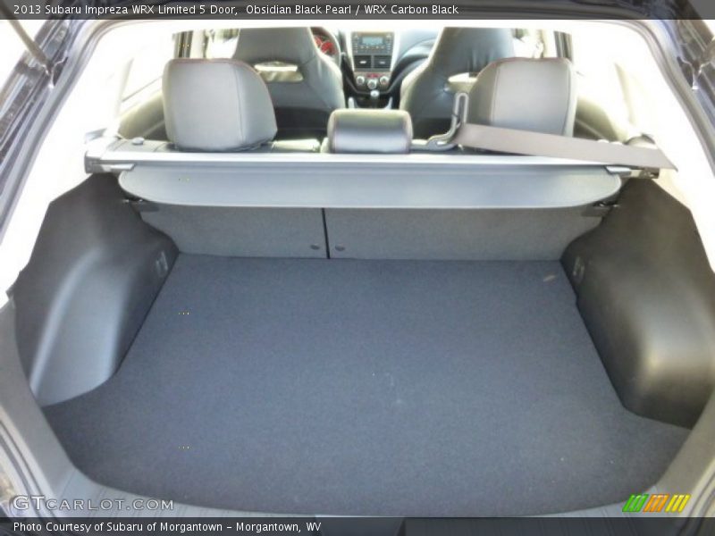  2013 Impreza WRX Limited 5 Door Trunk